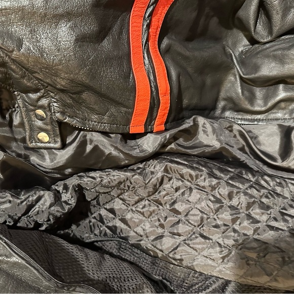 Motorcycle jacket real leather - Picture 4 of 8